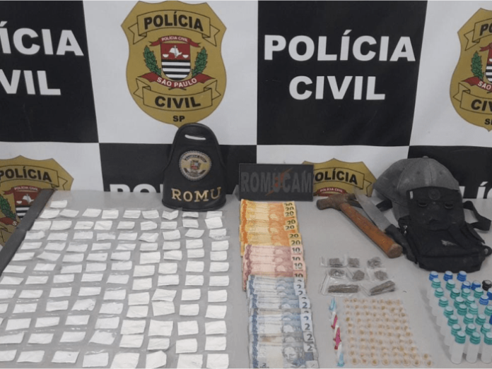 ROMU prende homem em flagrante por tráfico de drogas Jornal Bragança