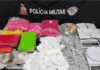 PM apreende grande quantidade de drogas em Bragança Paulista