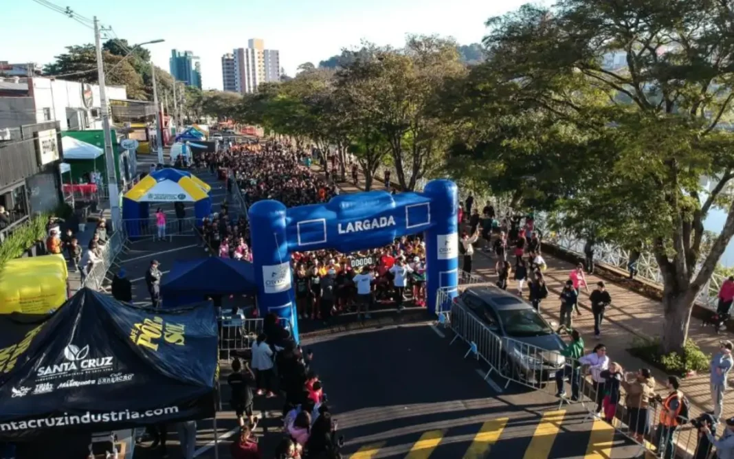 Corrida de Rua Bragança 10K Rock Run será realizada neste domingo (30) no Lago do Taboão