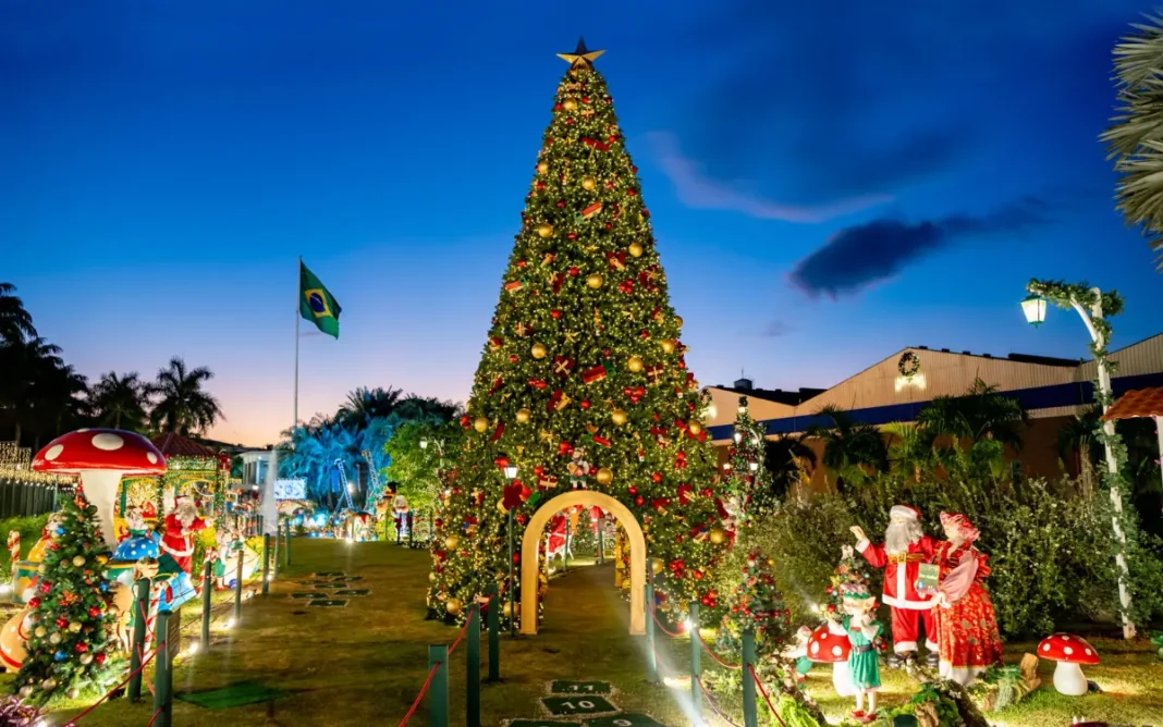 Natal Ypê recebe visitantes até dia 24 de dezembro em Amparo