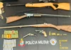 Polícia Militar apreende armas e munições em propriedade rural em Bragança Paulista
