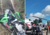Motociclista fica gravemente ferido após acidente em rodovia