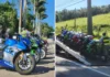 Polícia Rodoviária apreende motocicletas com pneus carecas e dispositivos anti-radar durante feriado
