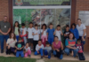 Passeio na Estação Agroecológica encerra tema “Meio Ambiente e Água” com aprendizado e plantio de árvores