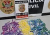 Polícia Civil realiza apreensão de drogas no bairro Jardim Morumbi