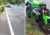Motociclista morre após perder o controle da moto e colidir contra defensa metálica em rodovia