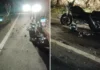 Colisão frontal deixa motociclista gravemente ferido na Benevenutto Moretto