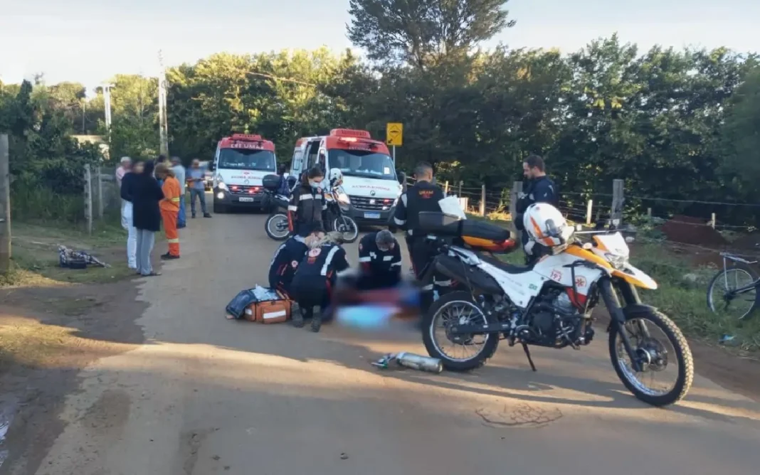Ciclista morre após queda em lombada na zona rural de Bragança Paulista