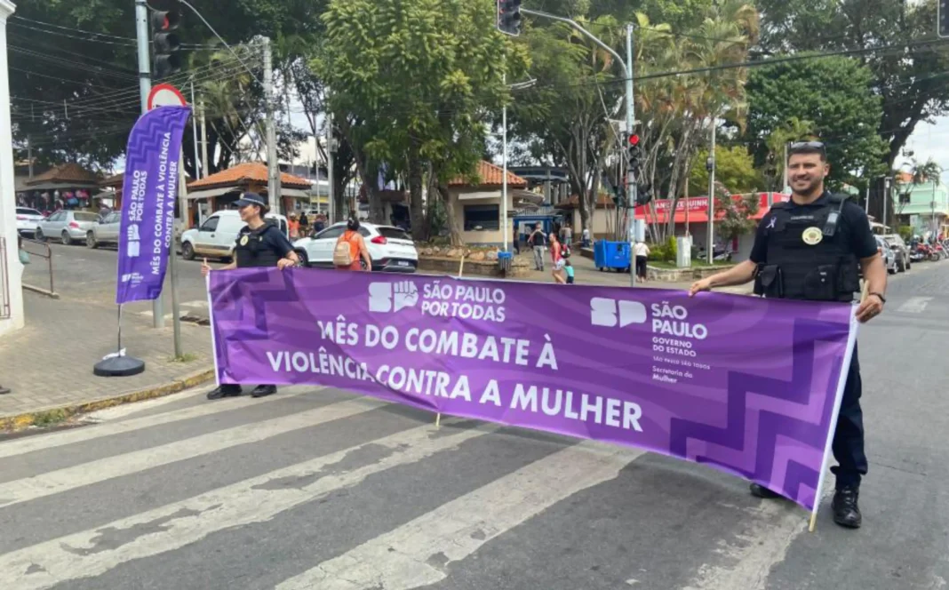 Atibaia une forças para conscientização sobre a violência contra a mulher