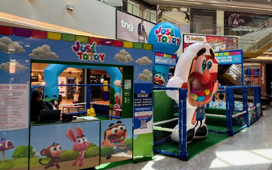 Bragança Shopping inaugura playground temático de José ToToy
