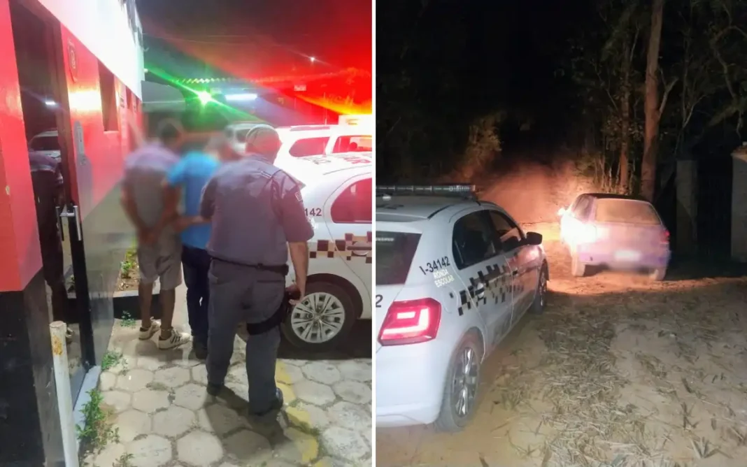 Dois homens são presos em flagrante após perseguição em Tuiuti