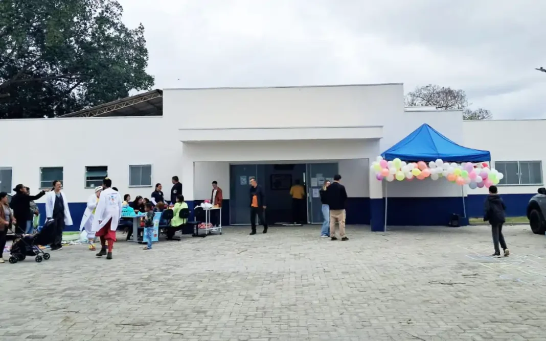 +A Site Banner Evento ofereceu vacinação, contação de histórias e atividades de lazer à população