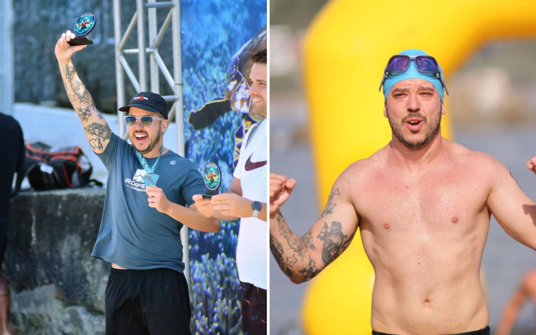 Atleta de Socorro se destaca na Travessia Netuno, em São Vicente