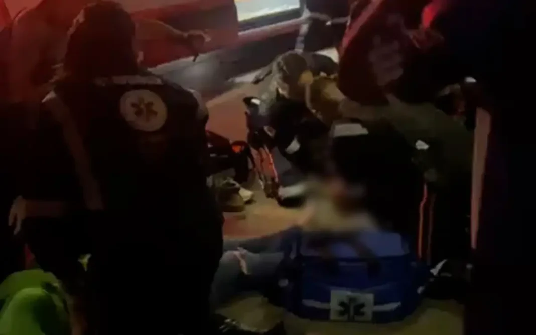 Motorista atropela charrete em rodovia Benevenuto Moretto, deixando dois feridos