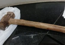 Mulher é agredida com marretadas na cabeça pelo ex-companheiro