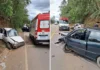 Acidente frontal entre dois veículos é registrado na Rodovia Capitão Barduíno