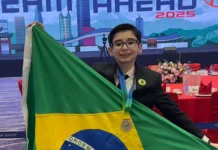 Jovem de Bragança Paulista ganha medalha de prata na Steam Ahead, na China