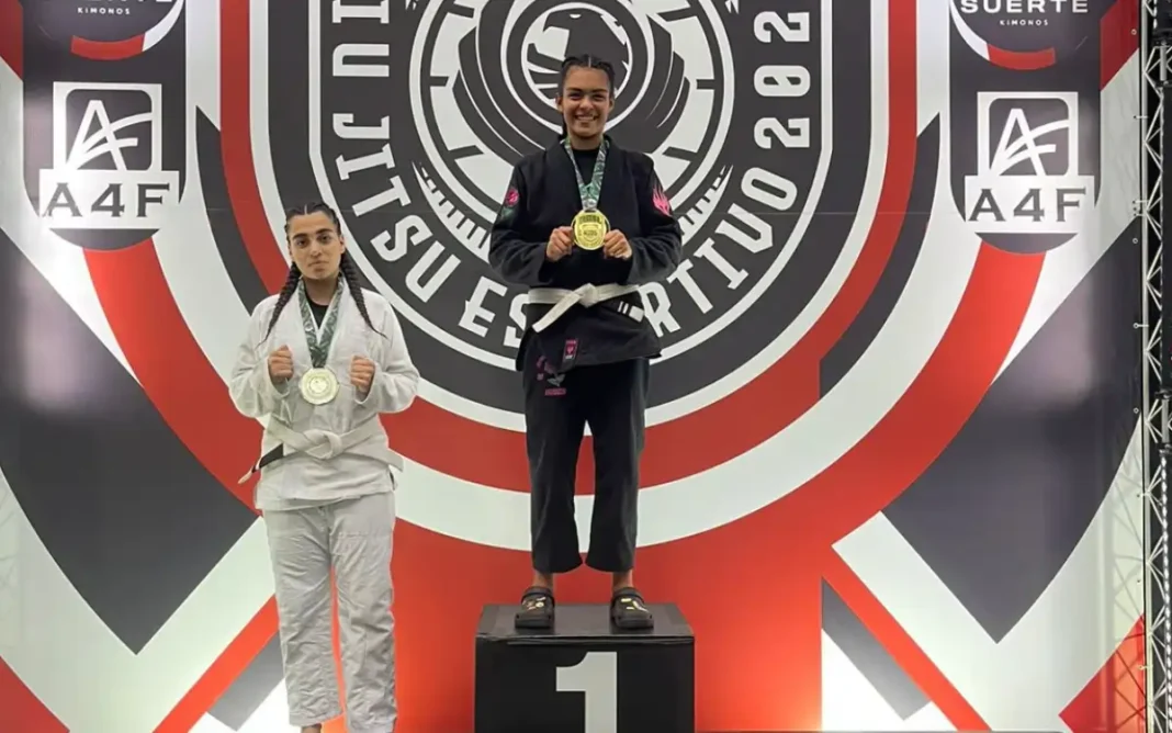 Júlia Silva coloca Tuiuti no pódio do Mundial Kids de Jiu-Jitsu