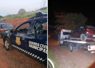 Veículo furtado é localizado abandonado na área rural de Bragança Paulista