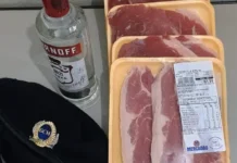 Nem o churrasco escapou: furto de carne e vodka acaba em flagrante