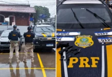 PRF prende três indivíduos após roubo de caminhão na rodovia Fernão Dias