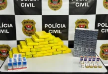 Polícia prende dupla com 20 mil comprimidos e 25 kg de cocaína em Atibaia