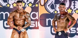 Atletas de Pinhalzinho garantem pódio no campeonato de fisiculturismo em Monte Alegre do Sul