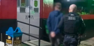 Equipe ROM captura procurado pela Justiça em Braganca Paulista