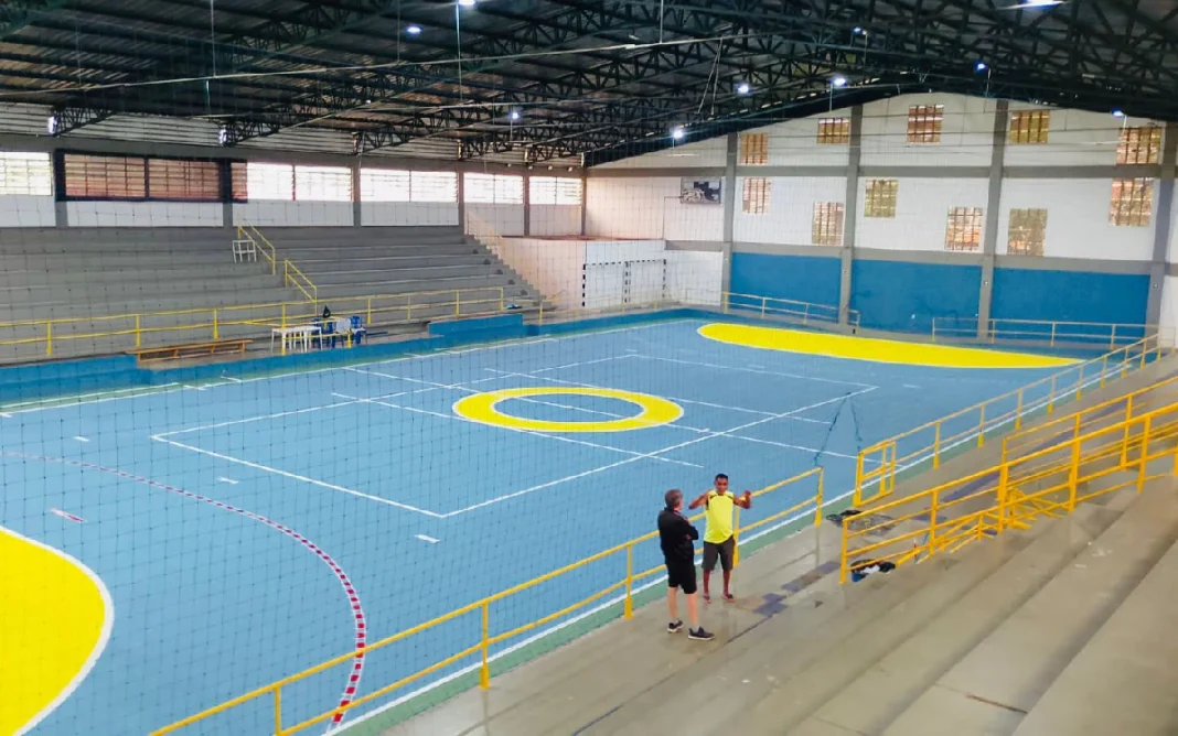 Ginásio Rubens Batazza é reformado e receberá a Copa Bragança de Futsal 2026