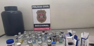 Homem é preso em Bragança Paulista por venda ilegal de anabolizantes