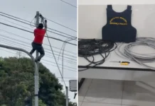 Ladrão de fios de semáforo é preso pela GCM em Bragança Paulista