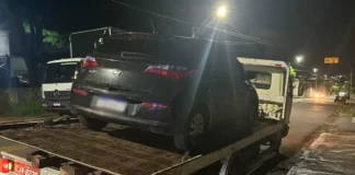 Motorista com CNH suspensa se recusa ao teste de bafômetro e tem veículo apreendido em pré-carnaval