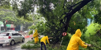Município registra quase 200 mm de chuva em três dias em Bragança Paulista