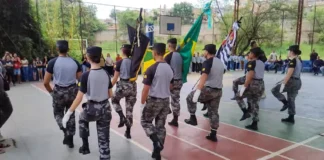Programa de escolas cívico-militares começa oficialmente em Bragança Paulista