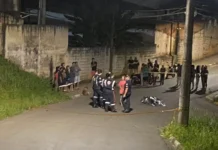 Acidente de motocicleta deixa um jovem morto e uma mulher ferida em Socorro