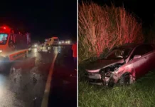 Acidente deixa uma mulher morta e três vítimas na Rodovia Alkindar Monteiro Junqueira