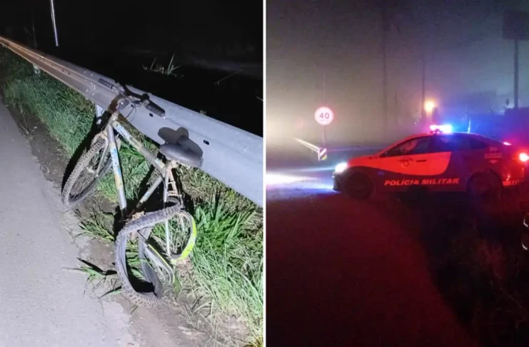 Tragédia no trânsito: colisão entre moto e bicicleta resulta em duas mortes