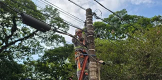 Bragança Paulista inicia Dia D da fiação, retirando cabos soltos das ruas da cidade