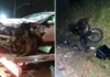 Colisão frontal deixa duas vítimas em estado gravíssimo na Rodovia Benevenuto Moretto, em Tuiuti