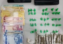 Dupla é presa por tráfico de drogas no bairro Cruzeiro durante patrulhamento da PM