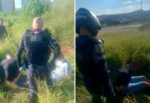 Três são presos pela equipe ROM em diferentes horários no mesmo local