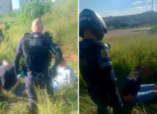 Três são presos pela equipe ROM em diferentes horários no mesmo local