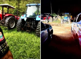 Furto de tratores em Piracaia termina com prisão em Jundiaí pela Força Tática