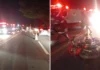 Motociclista morre após acidente com três veículos na Rodovia Capitão Barduino