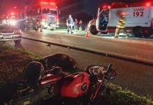 Motociclista morre após colisão com capivara e envolvimento de três veículos em rodovia de Bragança Paulista