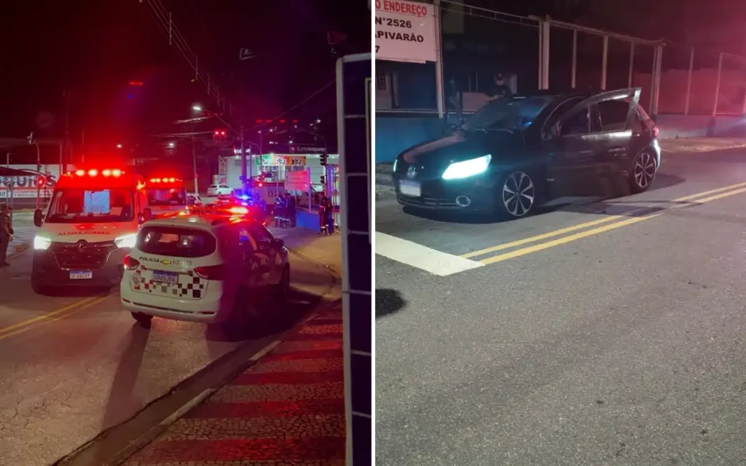 Na madrugada deste domingo, uma mulher . O