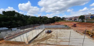 Obras do Parque da Juventude avançam e entram em nova fase em Bragança Paulista