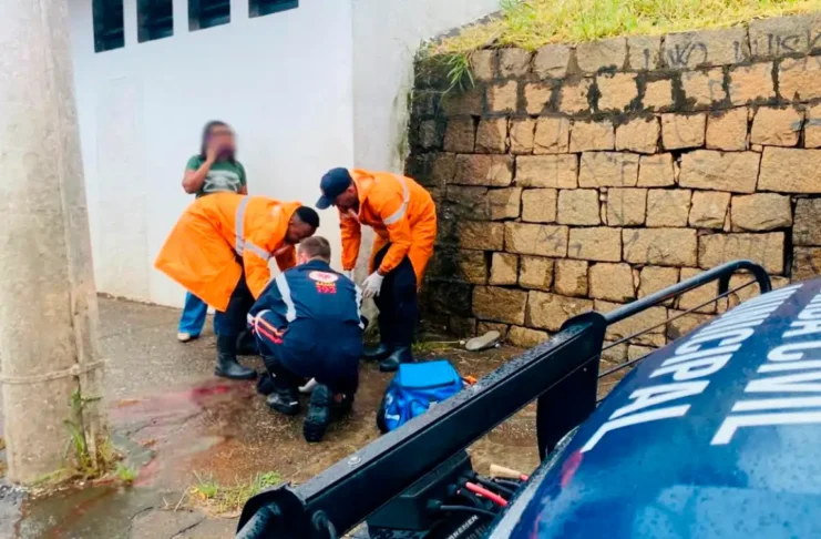 Pedestre de 54 anos fica ferido após atropelamento na Avenida dos Imigrantes