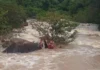 Tromba d’água surpreende grupo e deixa quatro pessoas ilhadas no Rio Jaguari