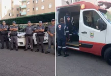 Ação rápida de policiais salva bebê engasgada em condomínio
